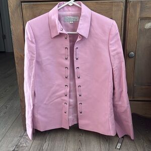 Vintage Tahari ASL Pink Blazer size 6